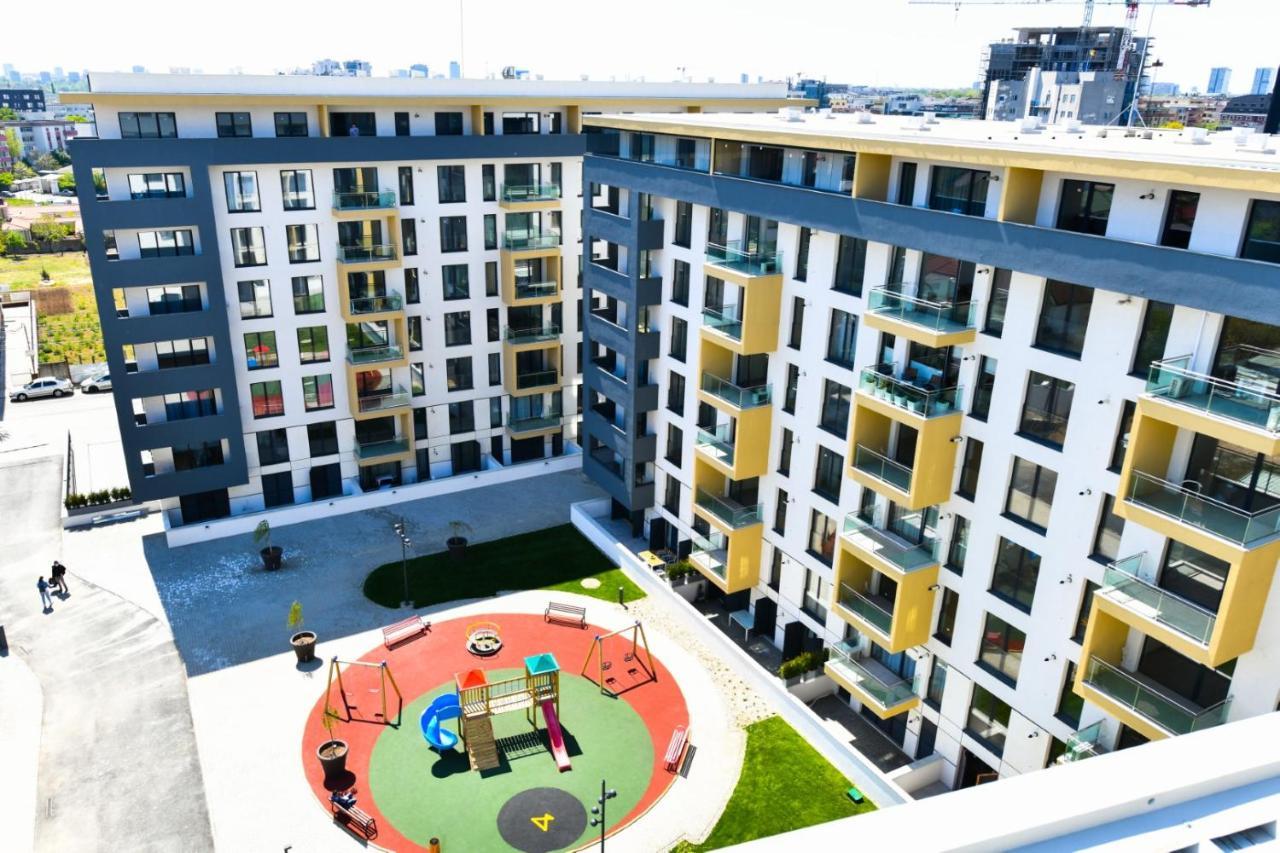 Ferienwohnung North 26 - Aviatiei Bukarest Exterior foto